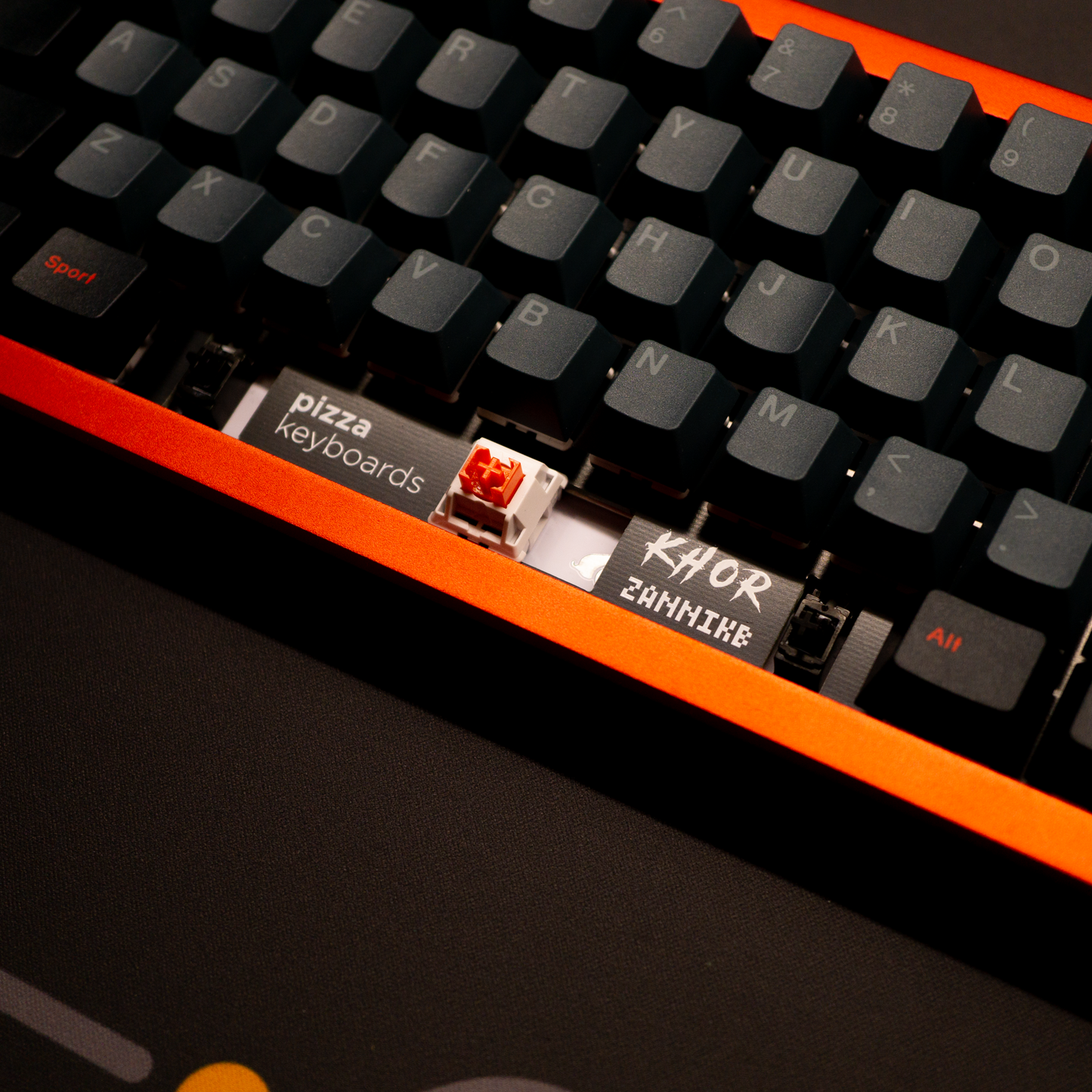 Pizza65 FR4 Plate ANSI/ISO