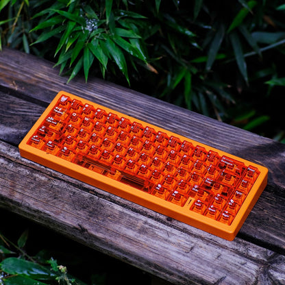 Aifei Crystal Orange Keycaps