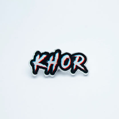 KHOR Acrylic pin